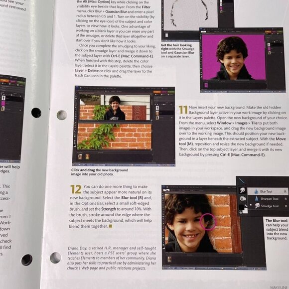 Adobe Photoshop Elements Techniques Magazine u May Jun 2009 Layers 101 - Picture 7 of 8